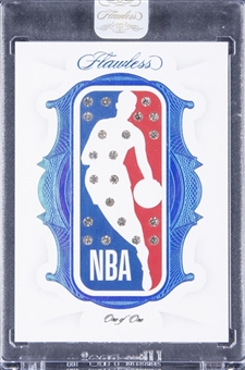 2019-20 Panini Flawless “NBA Logo Gems” #2 Zion Williamson (#1/1) - Panini Sealed Case